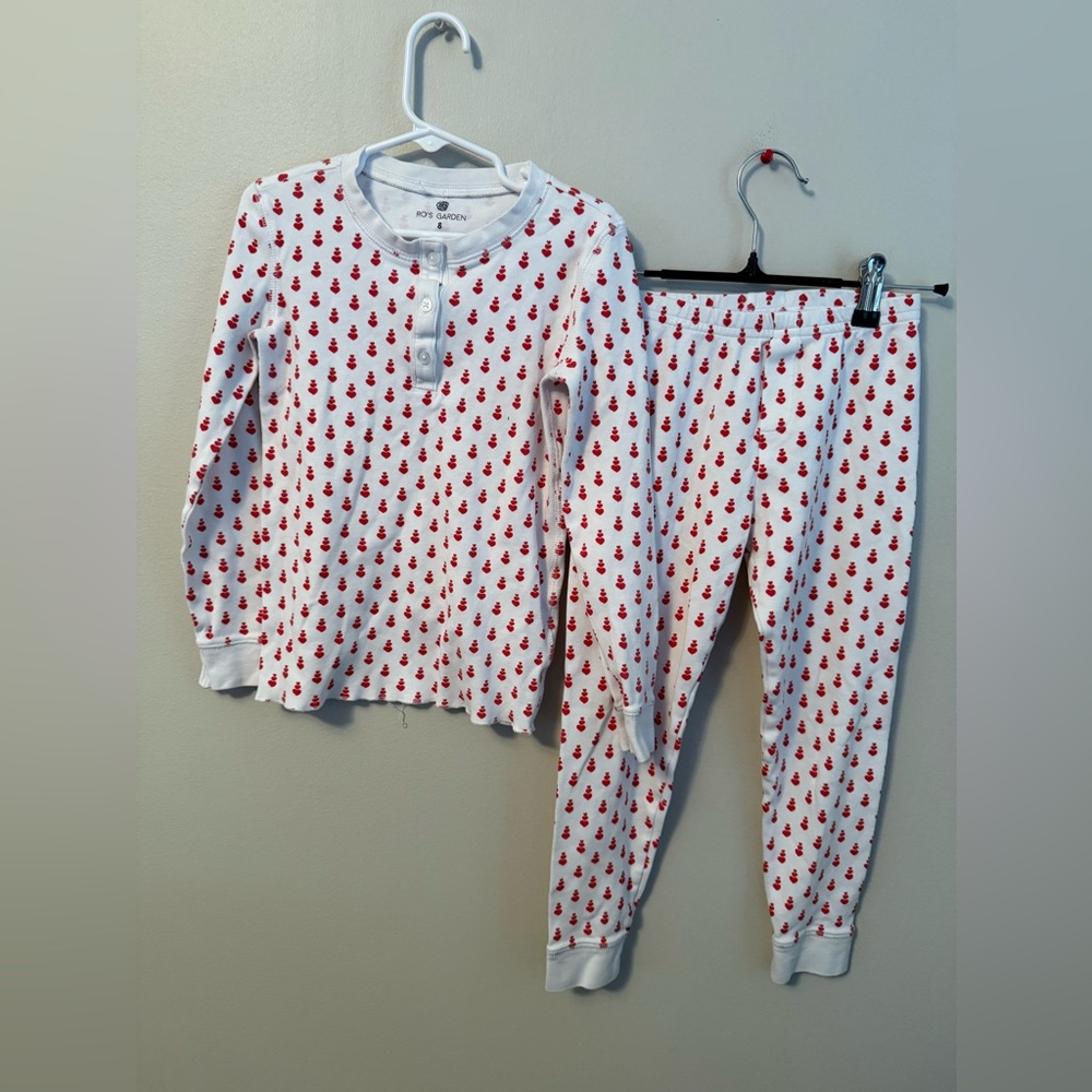 Ro’s Garden Red Heart Pajamas